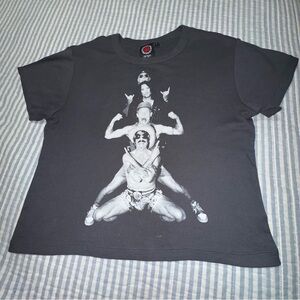 Red Hot Chili Peppers World Tour T Shirt‎ Gray Used Large